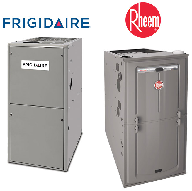 Image of a Frigidaire brand propane furnace