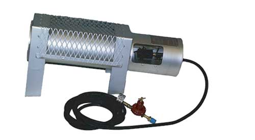 Image of a direct fired propane heater
