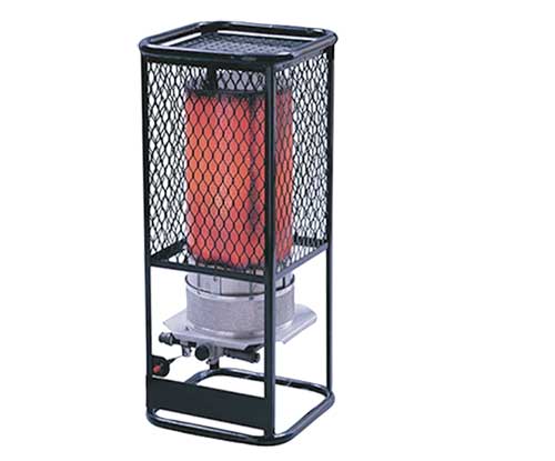 Image of a radiant propane heater