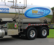 Image featuring a diesel exhaust fluid delivery truck