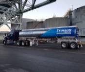 Image of a lubricant delivery truck